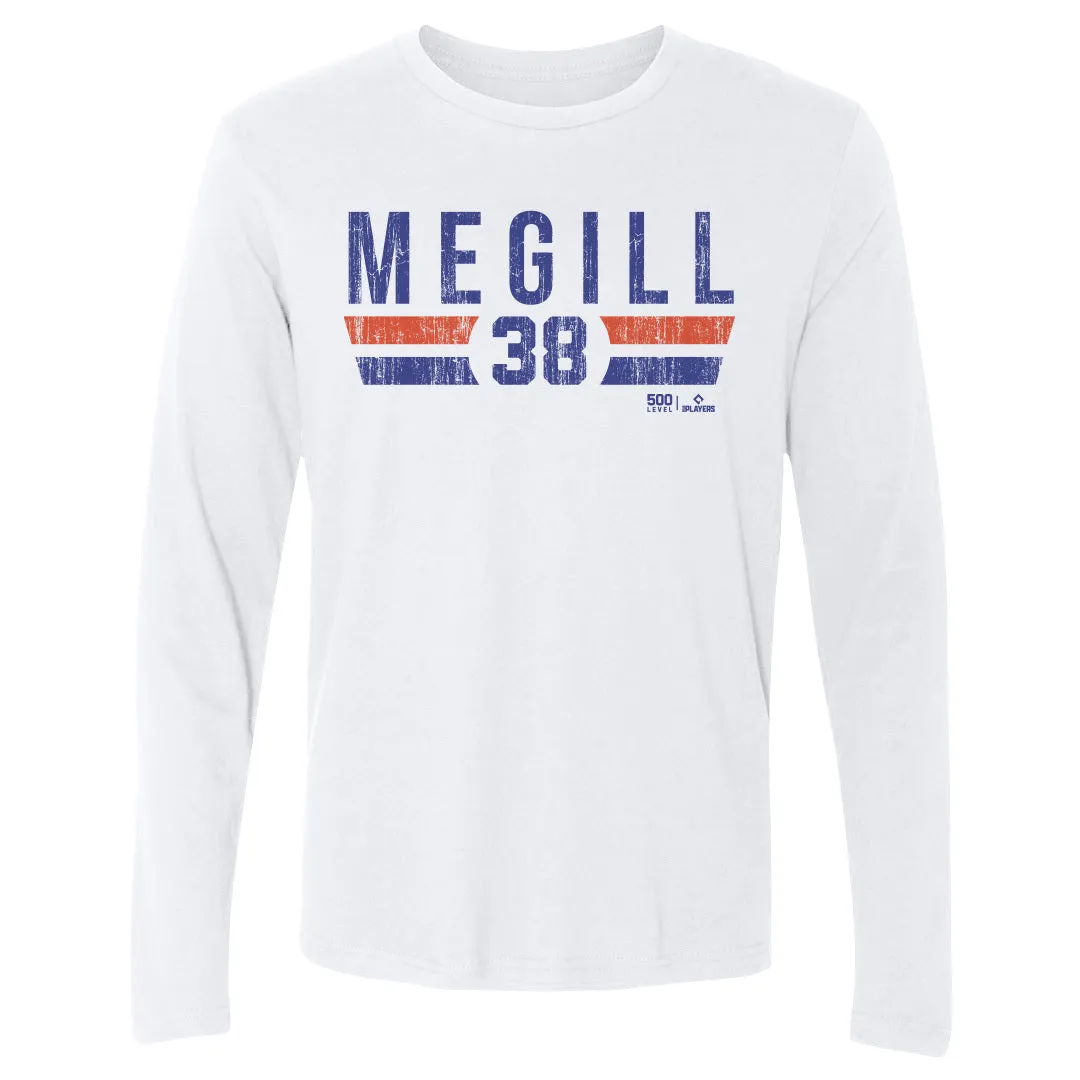 Tylor Megill New York M Font sold by 500 Level