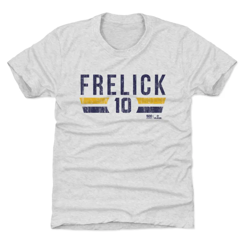 Sal Frelick Milwaukee Font sold by 500 Level