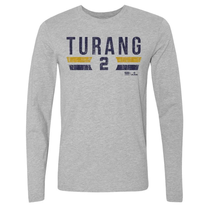 Brice Turang Milwaukee Font sold by 500 Level