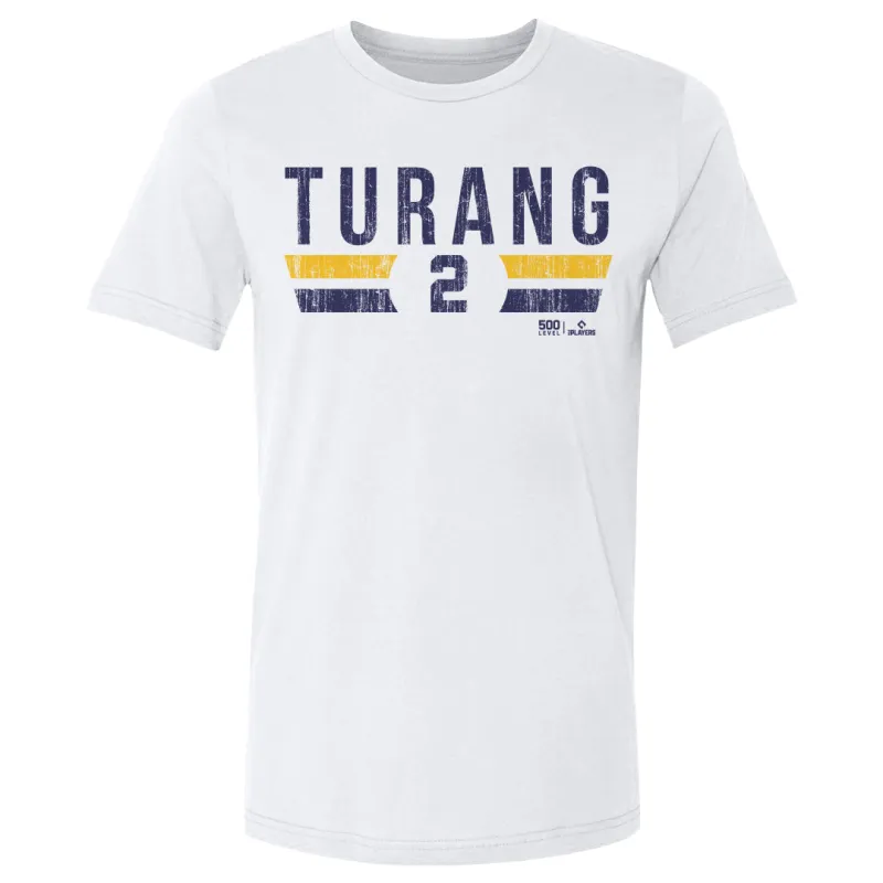 Brice Turang Milwaukee Font sold by 500 Level