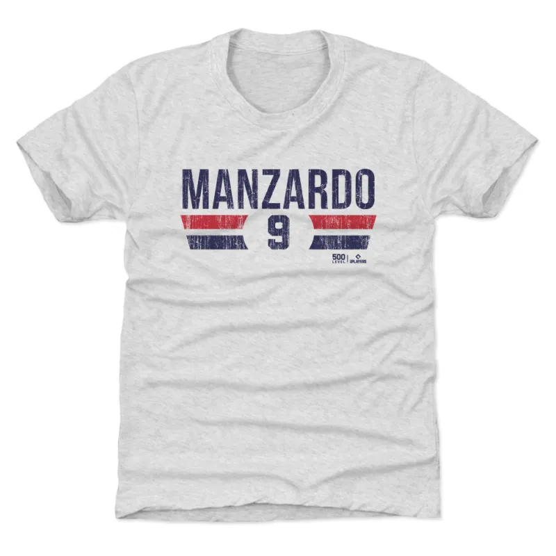 Kyle Manzardo Cleveland Font made by 500 Level