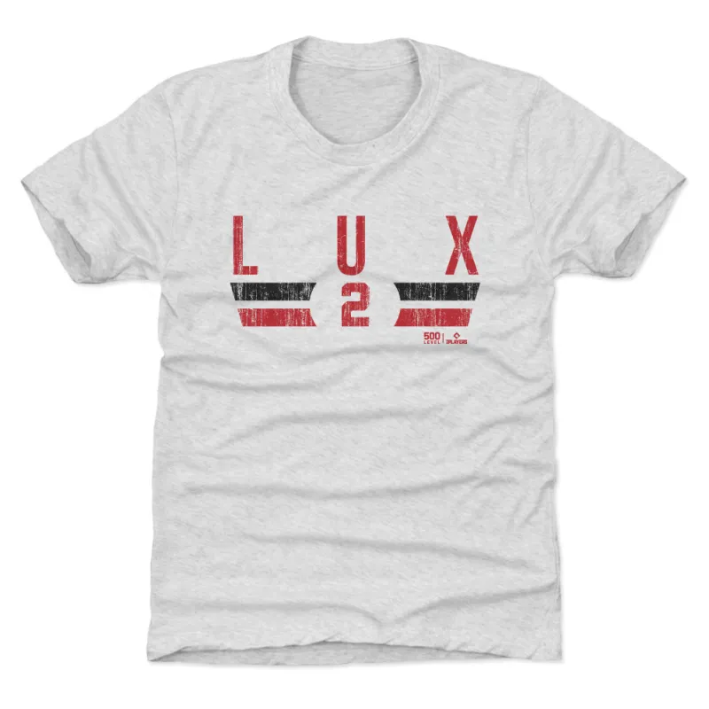 Gavin Lux Cincinnati Font sold by 500 Level