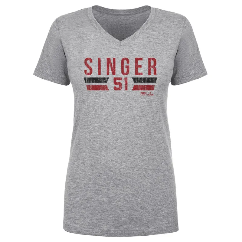 Brady Singer Cincinnati Font sold by 500 Level