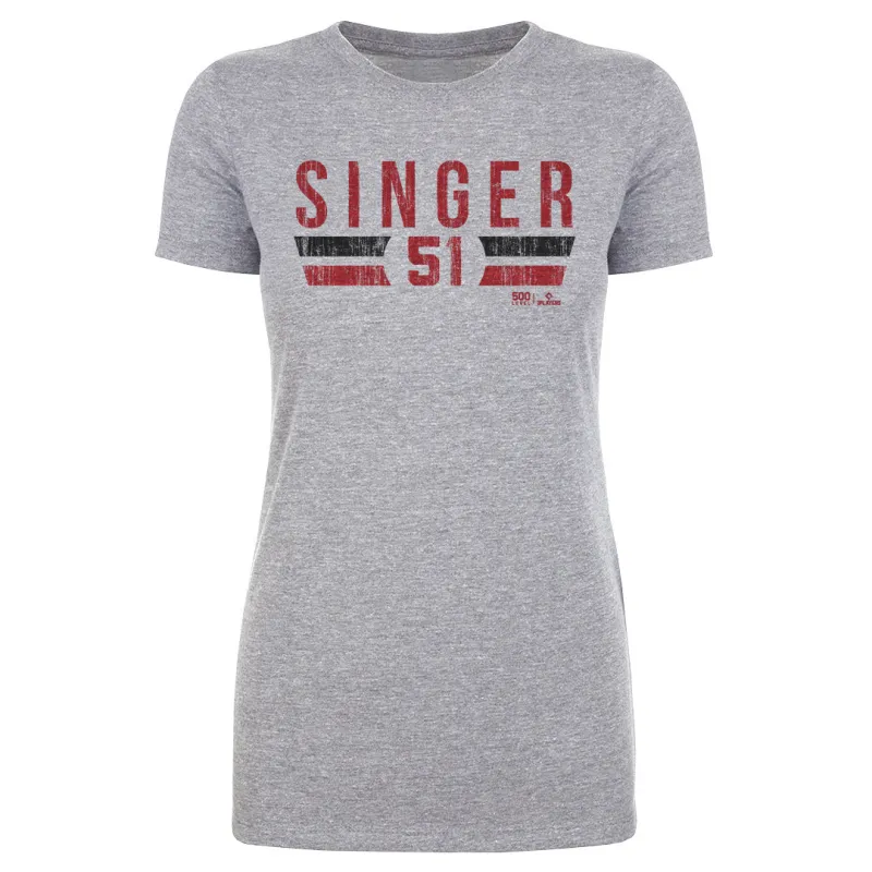Brady Singer Cincinnati Font sold by 500 Level