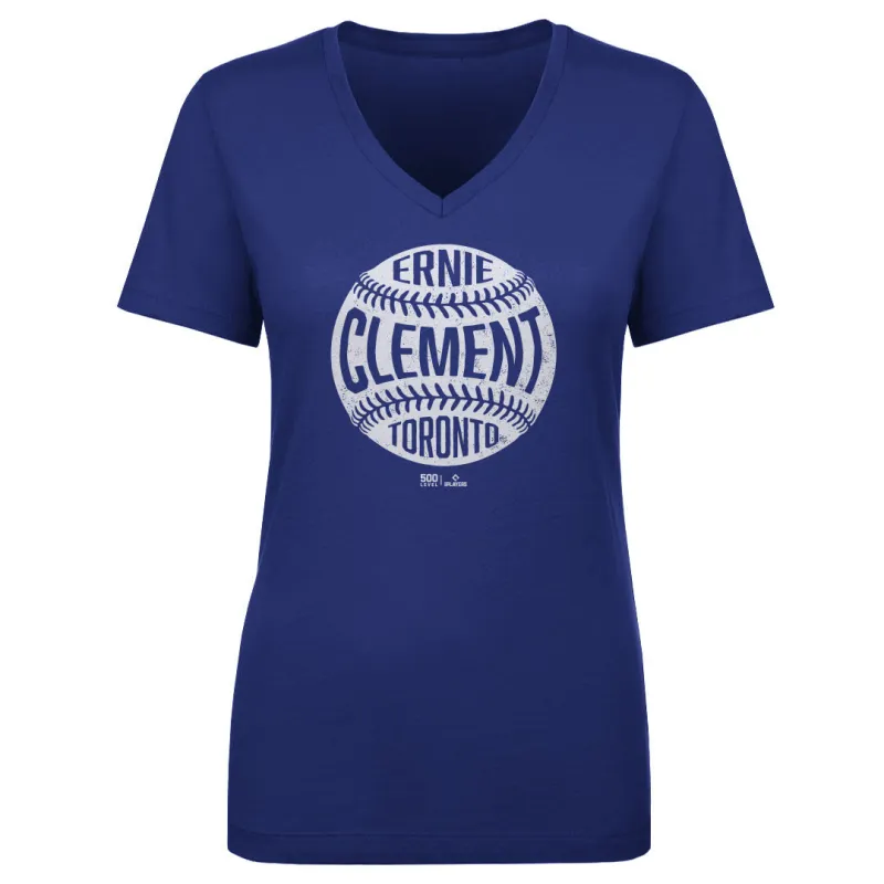 Ernie Clement Toronto Vintage Baseball WHT sold by 500 Level