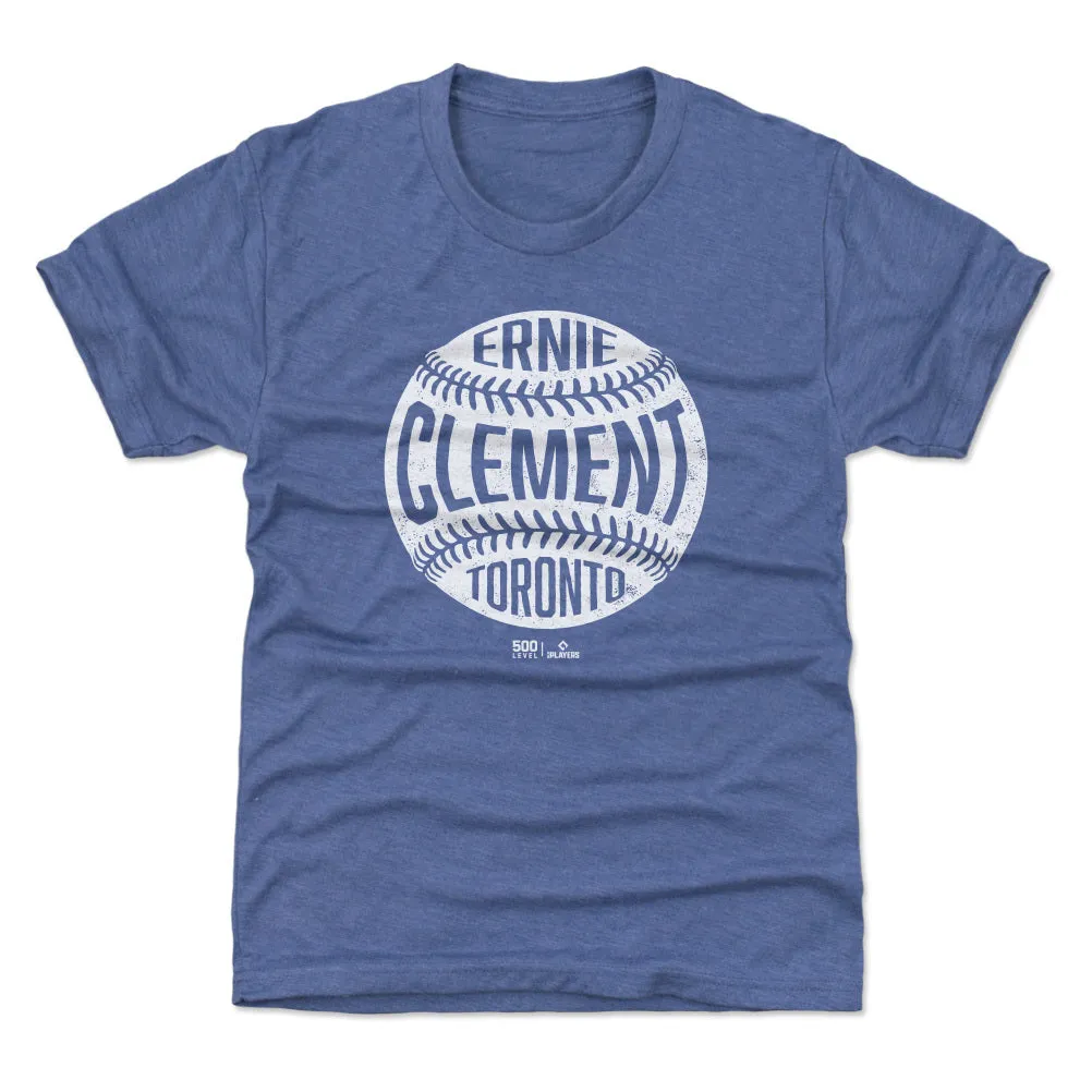 Ernie Clement Toronto Vintage Baseball WHT sold by 500 Level