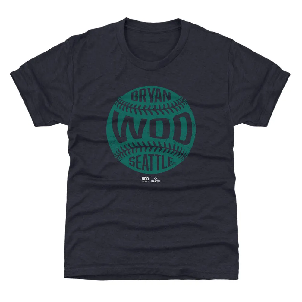 Bryan Woo Seattle Vintage Baseball WHT sold by 500 Level