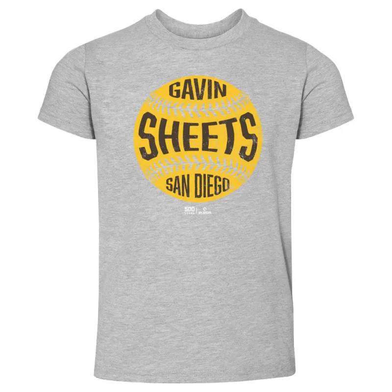 Gavin Sheets San Diego Vintage Baseball WHT sold by 500 Level