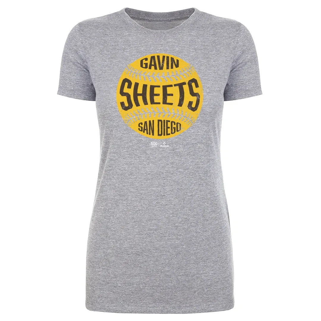 Gavin Sheets San Diego Vintage Baseball WHT sold by 500 Level