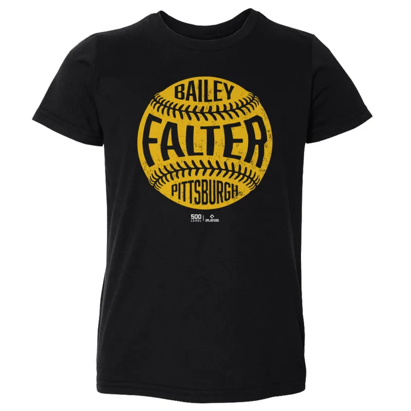 Bailey Falter Pittsburgh Vintage Baseball WHT sold by 500 Level