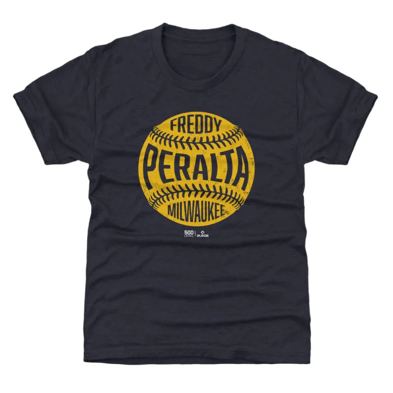 Freddy Peralta Milwaukee Vintage Baseball WHT sold by 500 Level