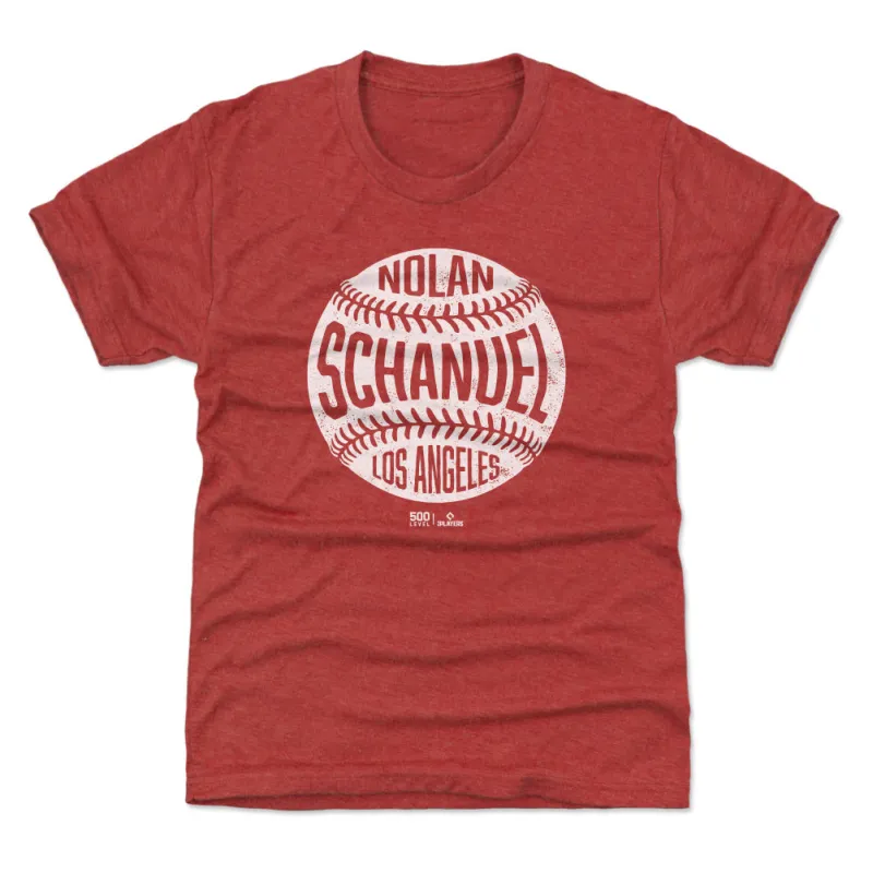 Nolan Schanuel Los Angeles A Vintage Baseball WHT sold by 500 Level