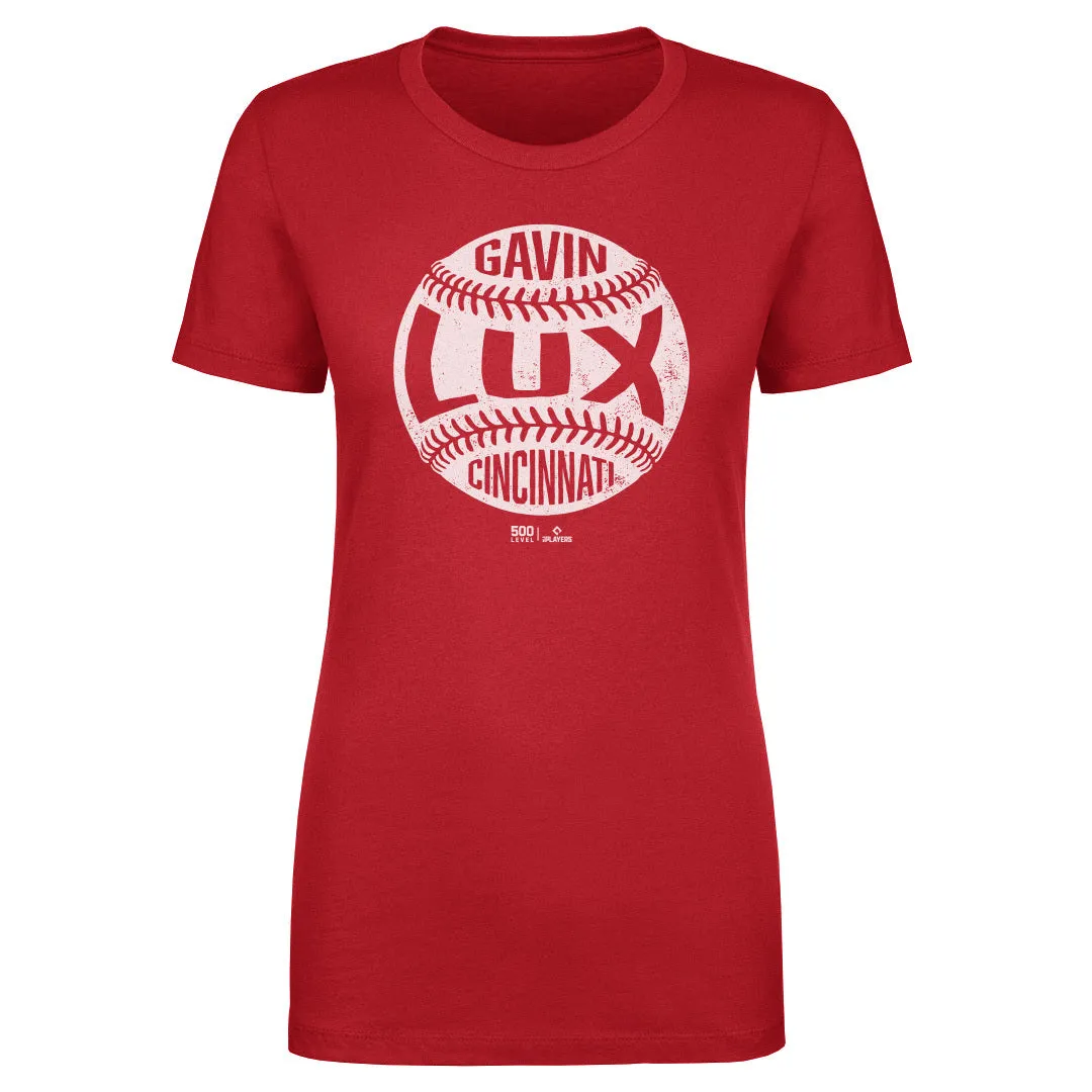 Gavin Lux Cincinnati Vintage Baseball WHT sold by 500 Level