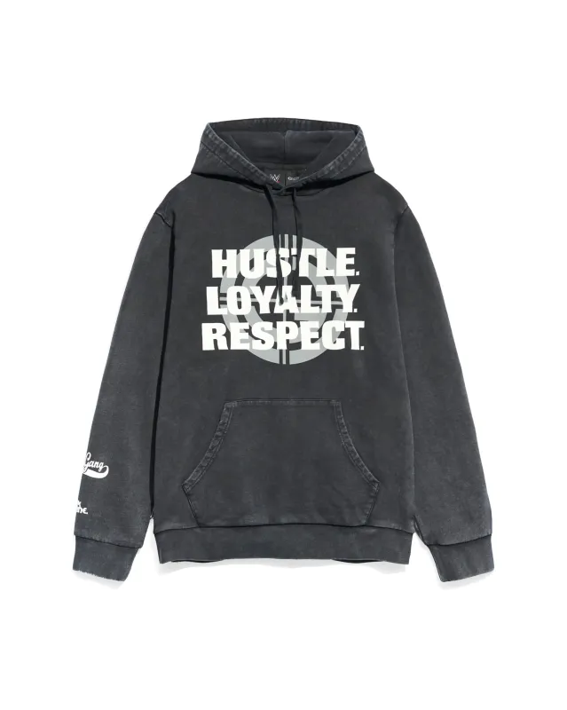 John Cena Hustle Loyalty Respect French Terry Hoodie sold by 500 Level
