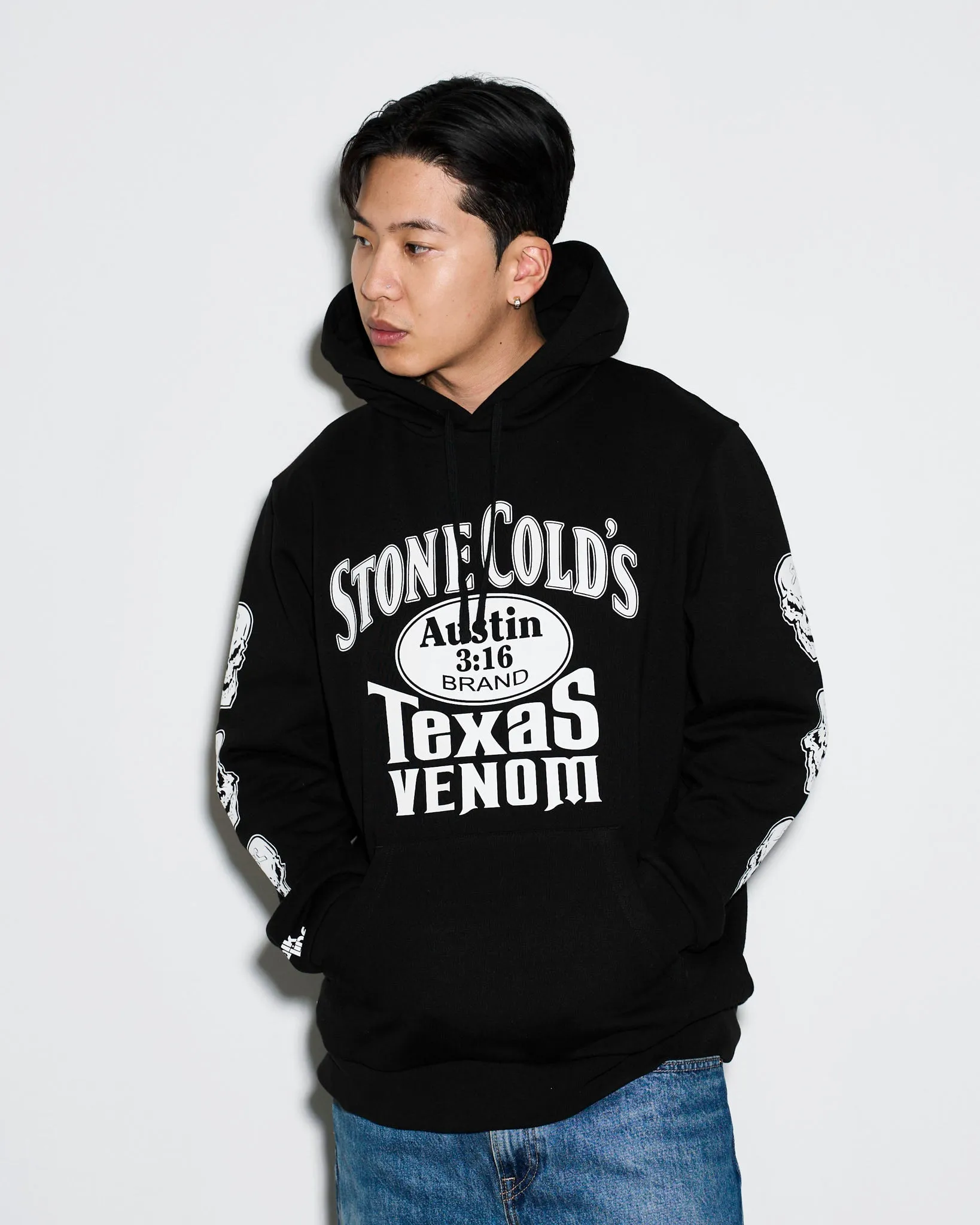 Stone Cold Steve Austin Texas Venom Hoodie sold by 500 Level product image thumbnail 2