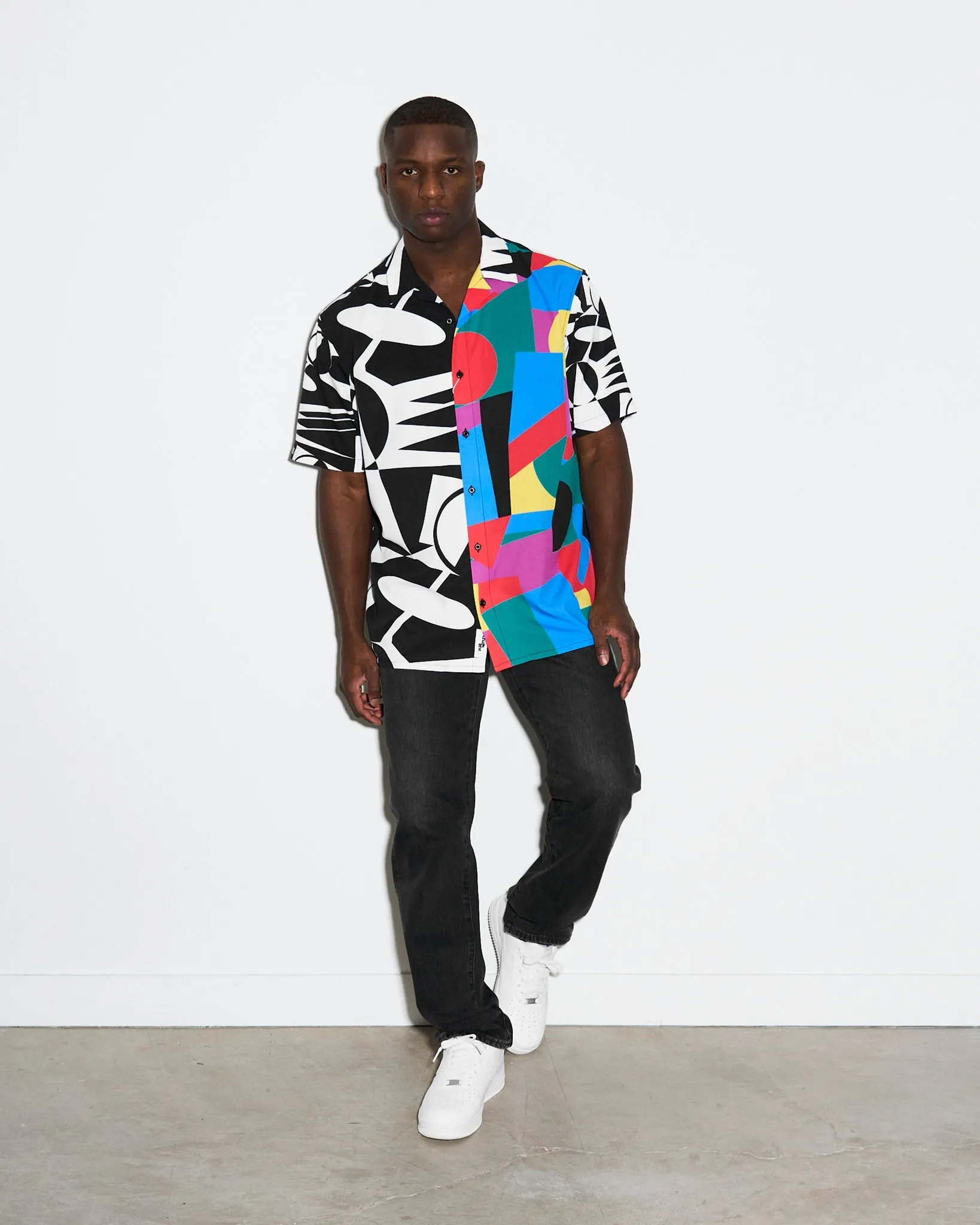 Razor Ramon Street Market Vignette 1992 Button Up Shirt sold by 500 Level product image thumbnail 3