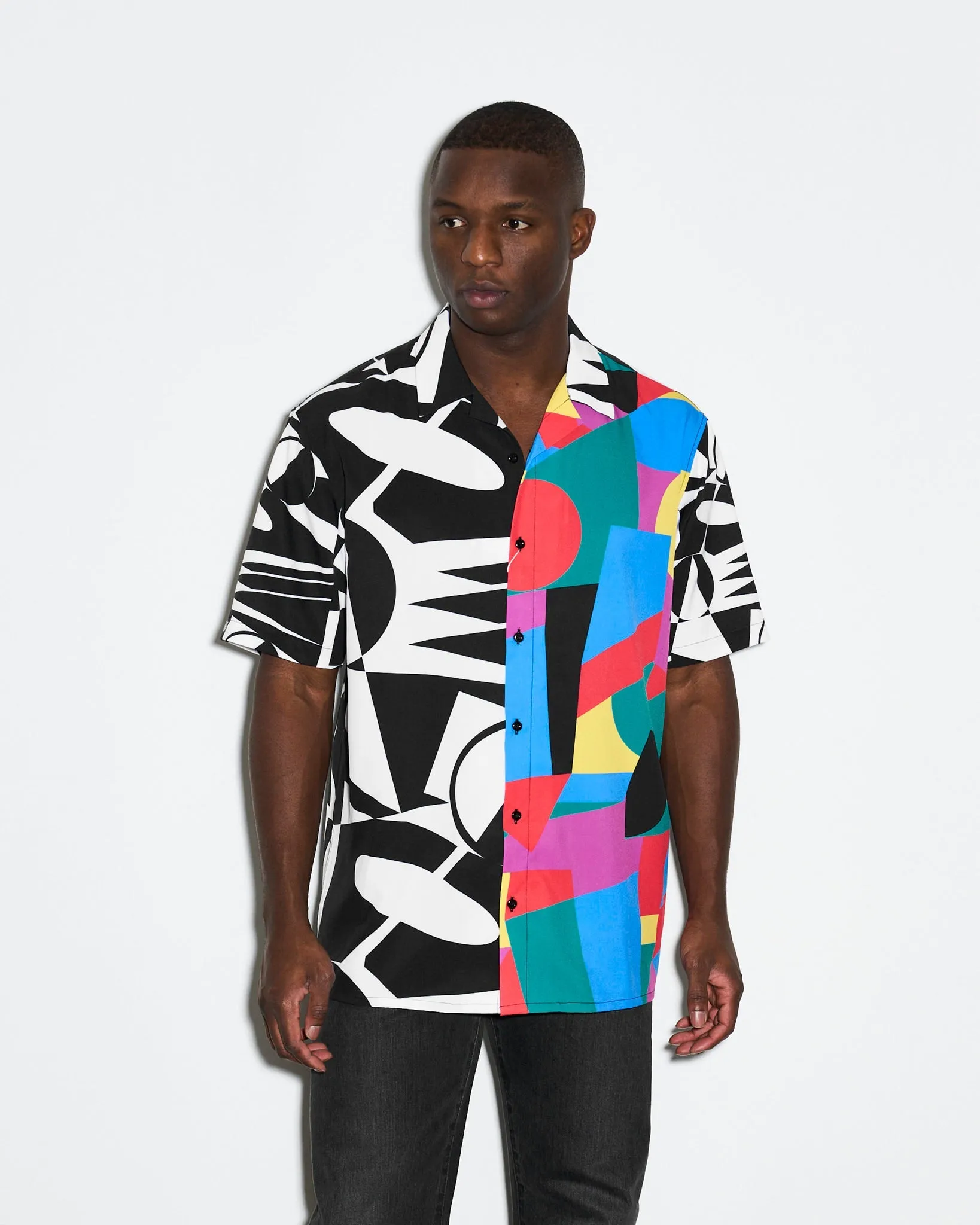 Razor Ramon Street Market Vignette 1992 Button Up Shirt sold by 500 Level product image thumbnail 2