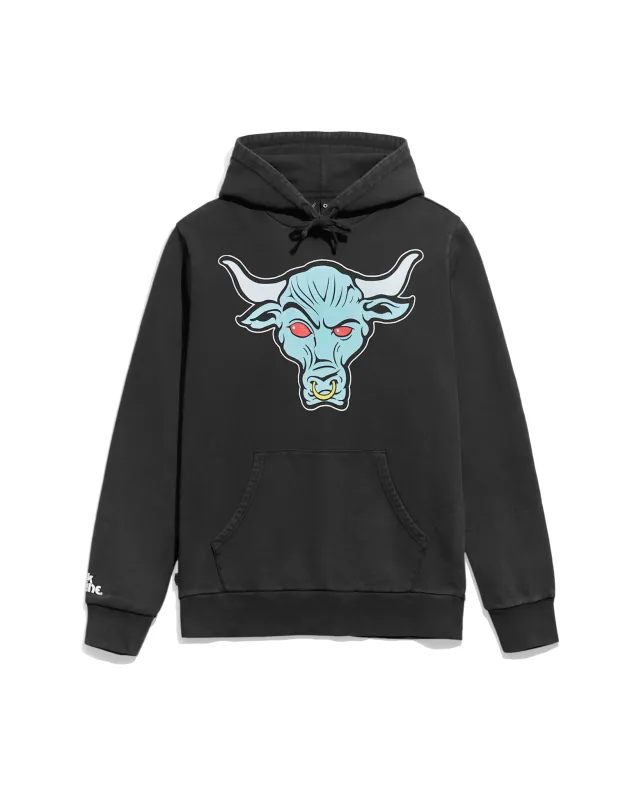 The Rock Brahma Bull French Terry Hoodie sold by 500 Level