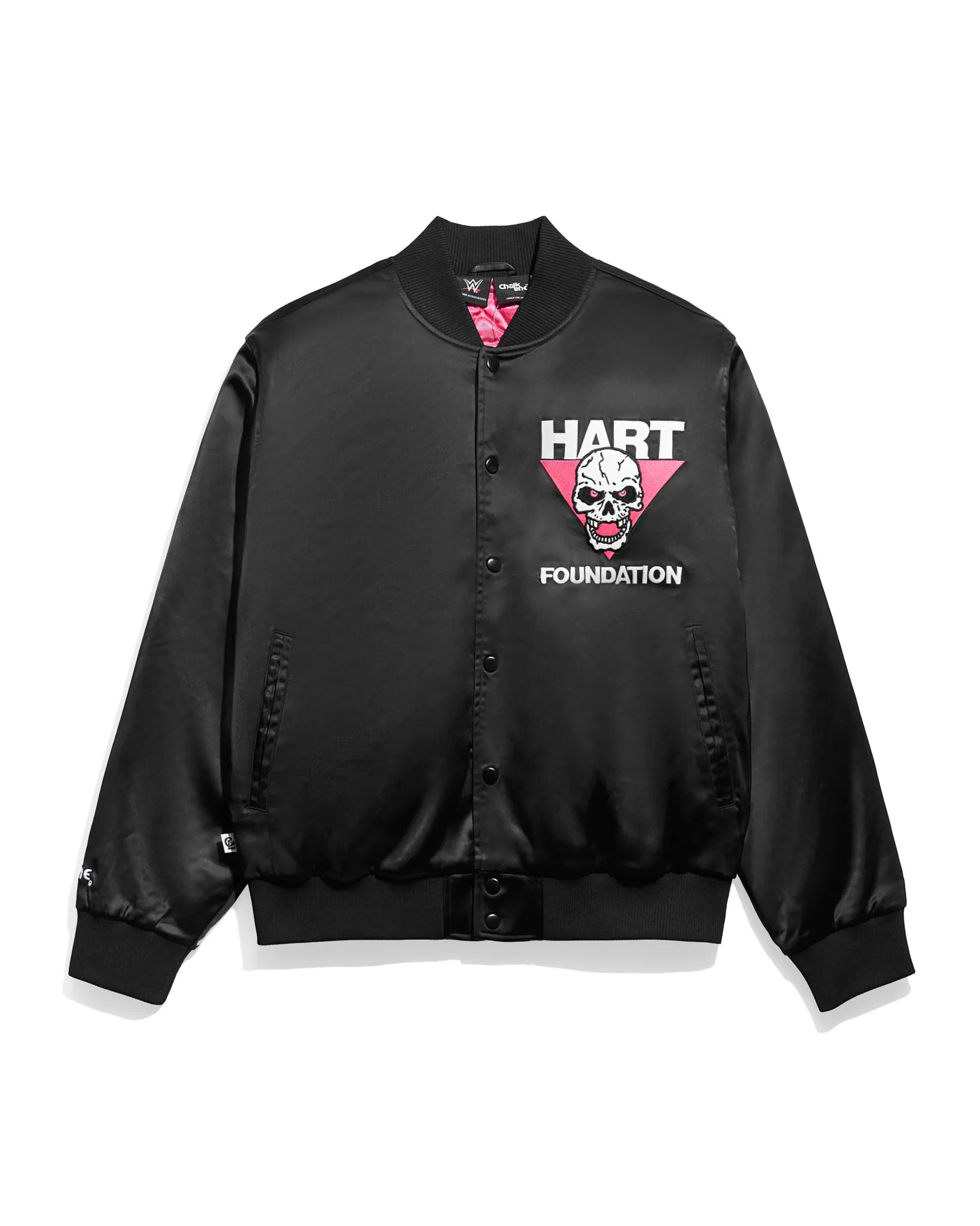 The Hart Foundation Satin Spellout Jacket sold by 500 Level product image thumbnail 2