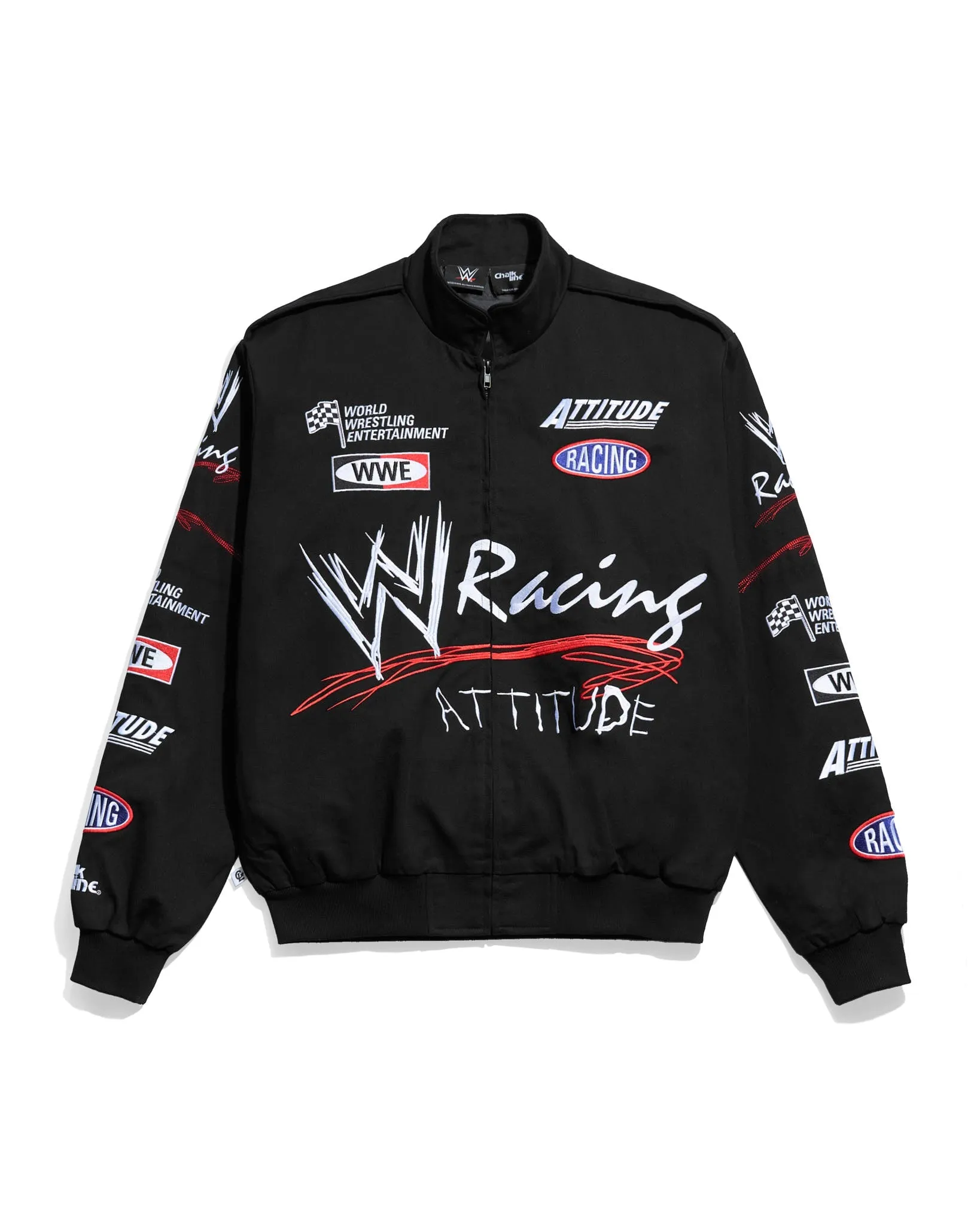 WWE Attitude Lightweight Racing Jacket sold by 500 Level