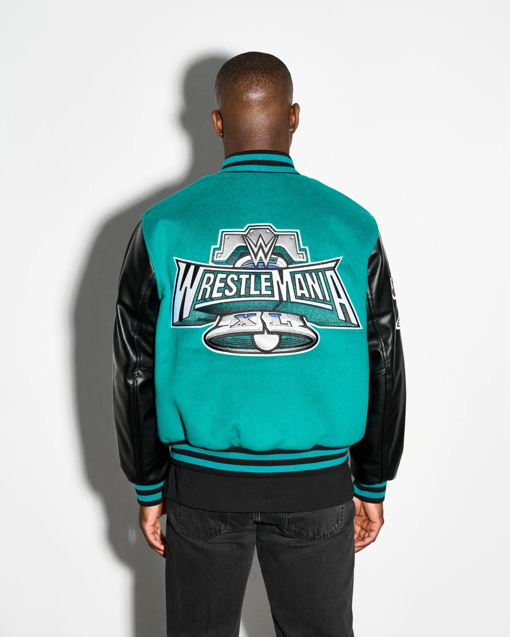 WrestleMania 40 Varsity Jacket sold by 500 Level product image thumbnail 2
