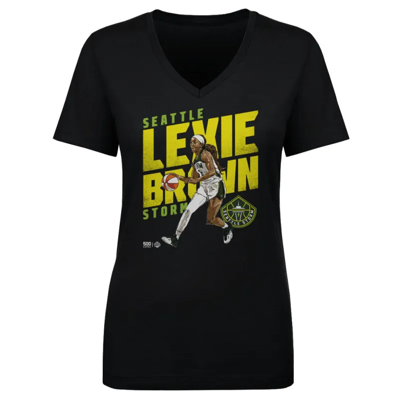 Lexie Brown Seattle Storm Slant WHT sold by 500 Level