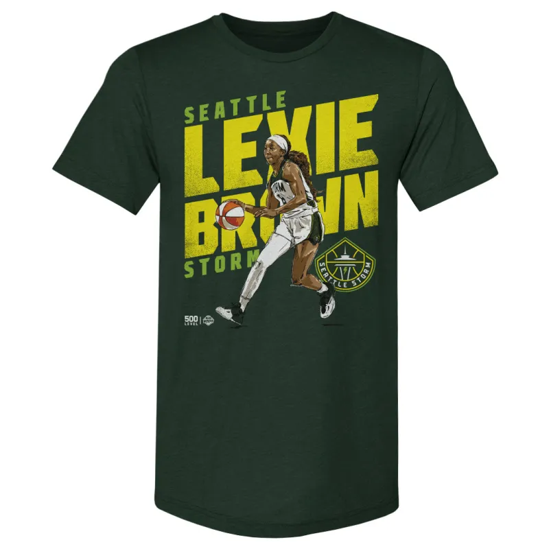 Lexie Brown Seattle Storm Slant WHT sold by 500 Level
