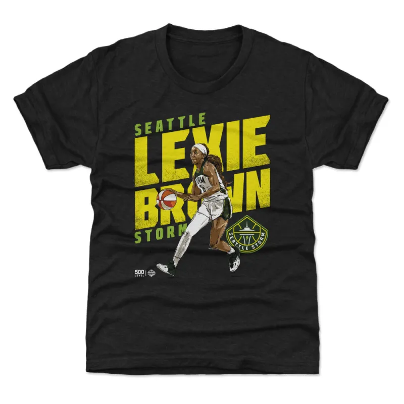 Lexie Brown Seattle Storm Slant WHT sold by 500 Level