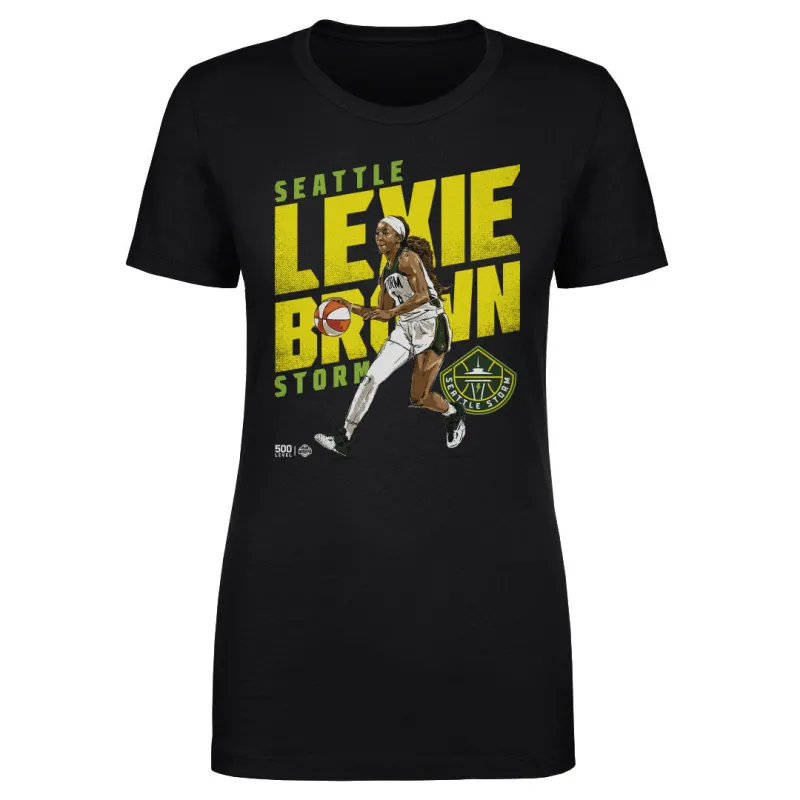 Lexie Brown Seattle Storm Slant WHT sold by 500 Level