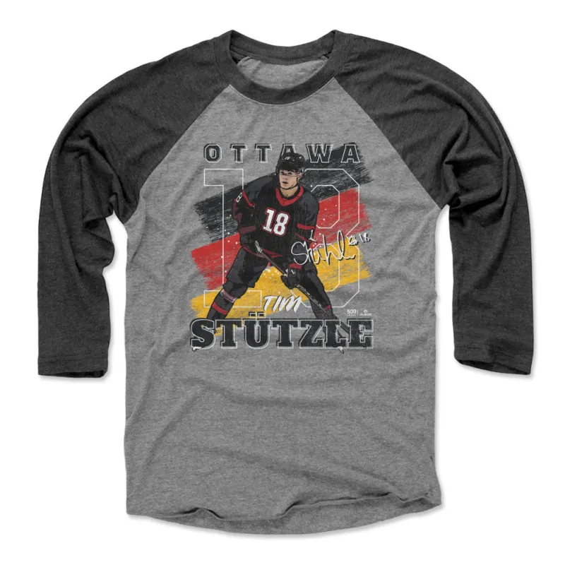 Tim Stutzle Ottawa Germany Flag WHT sold by 500 Level
