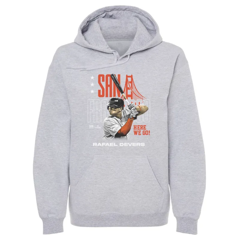 Rafael Devers San Francisco Here We Go WHT sold by 500 Level