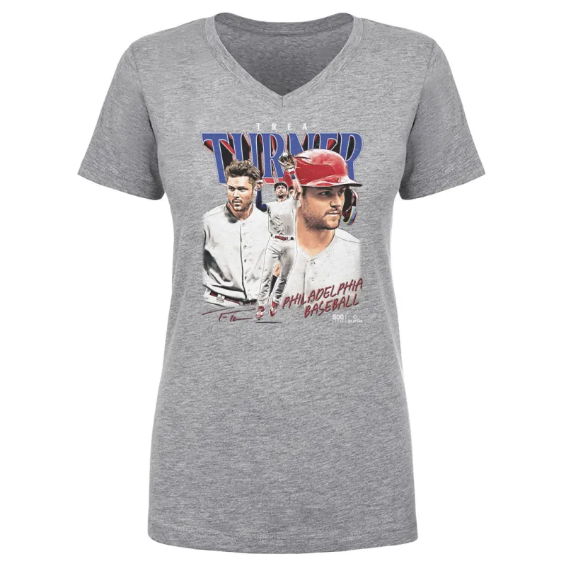 Trea Turner Philadelphia Vintage WHT sold by 500 Level