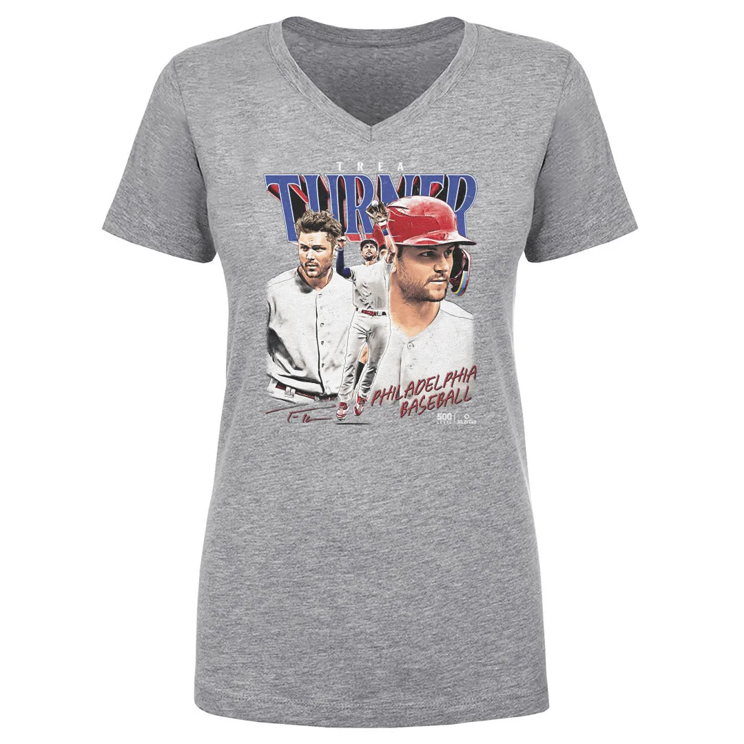 Trea Turner Philadelphia Vintage WHT sold by 500 Level