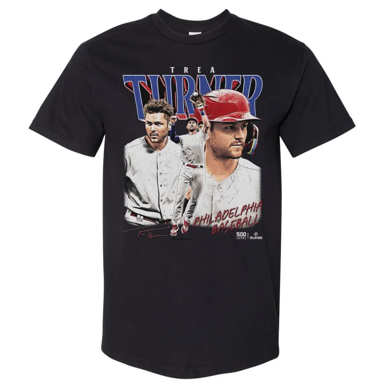 Trea Turner Philadelphia Vintage WHT sold by 500 Level