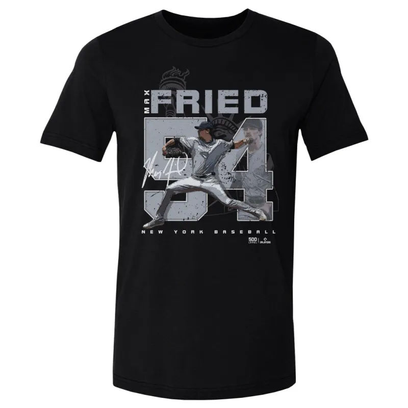 Max Fried New York Y Name Number WHT sold by 500 Level