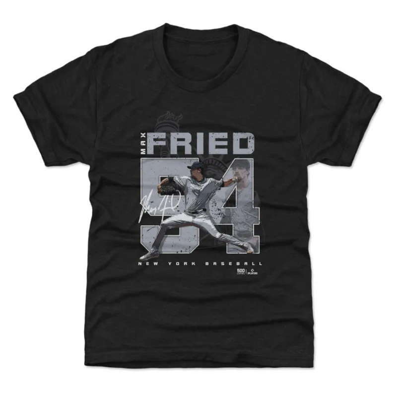 Max Fried New York Y Name Number WHT sold by 500 Level