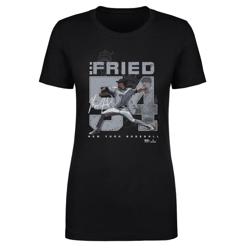 Max Fried New York Y Name Number WHT sold by 500 Level