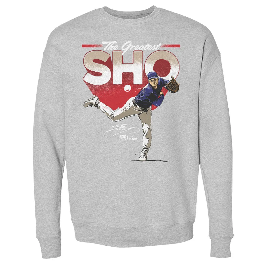 Shohei Ohtani Los Angeles D The Greatest Sho Bold WHT sold by 500 Level