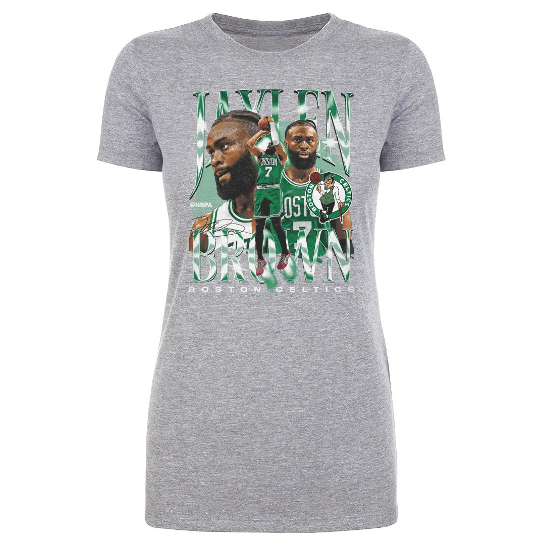 Jaylen Brown Boston Celtics Vintage WHT sold by 500 Level product image thumbnail 3