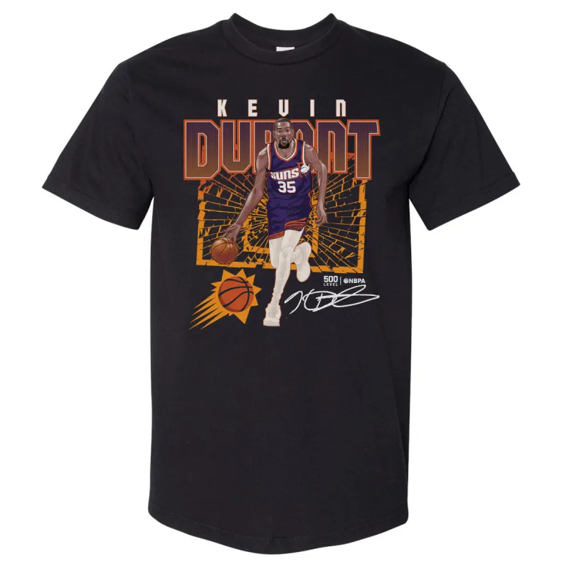 Kevin Durant Phoenix Suns Shattered WHT sold by 500 Level