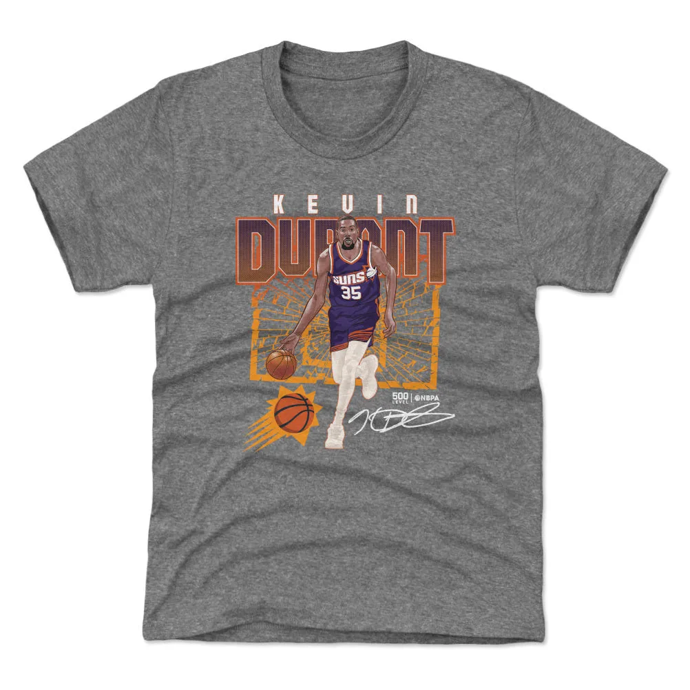Kevin Durant Phoenix Suns Shattered WHT sold by 500 Level