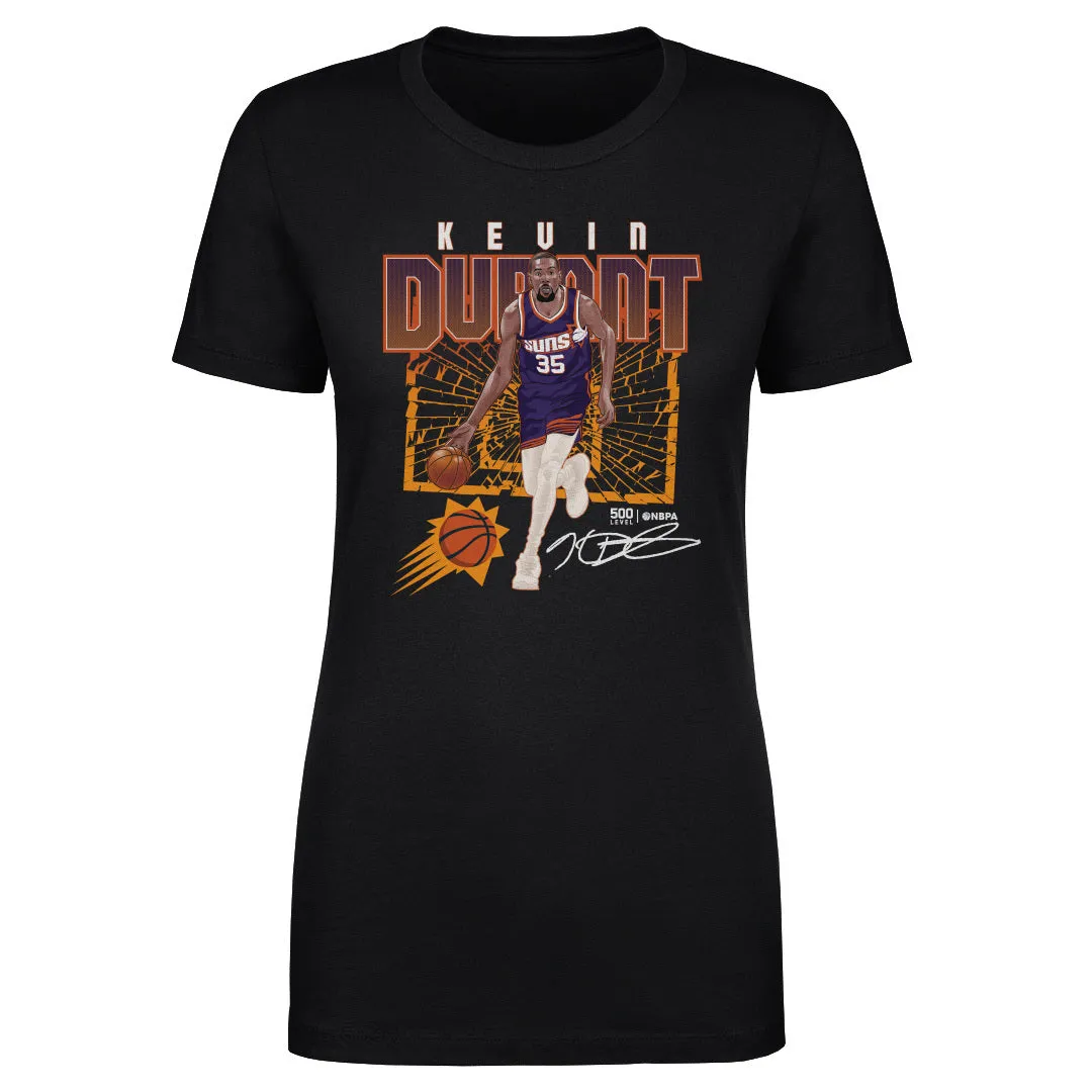 Kevin Durant Phoenix Suns Shattered WHT sold by 500 Level