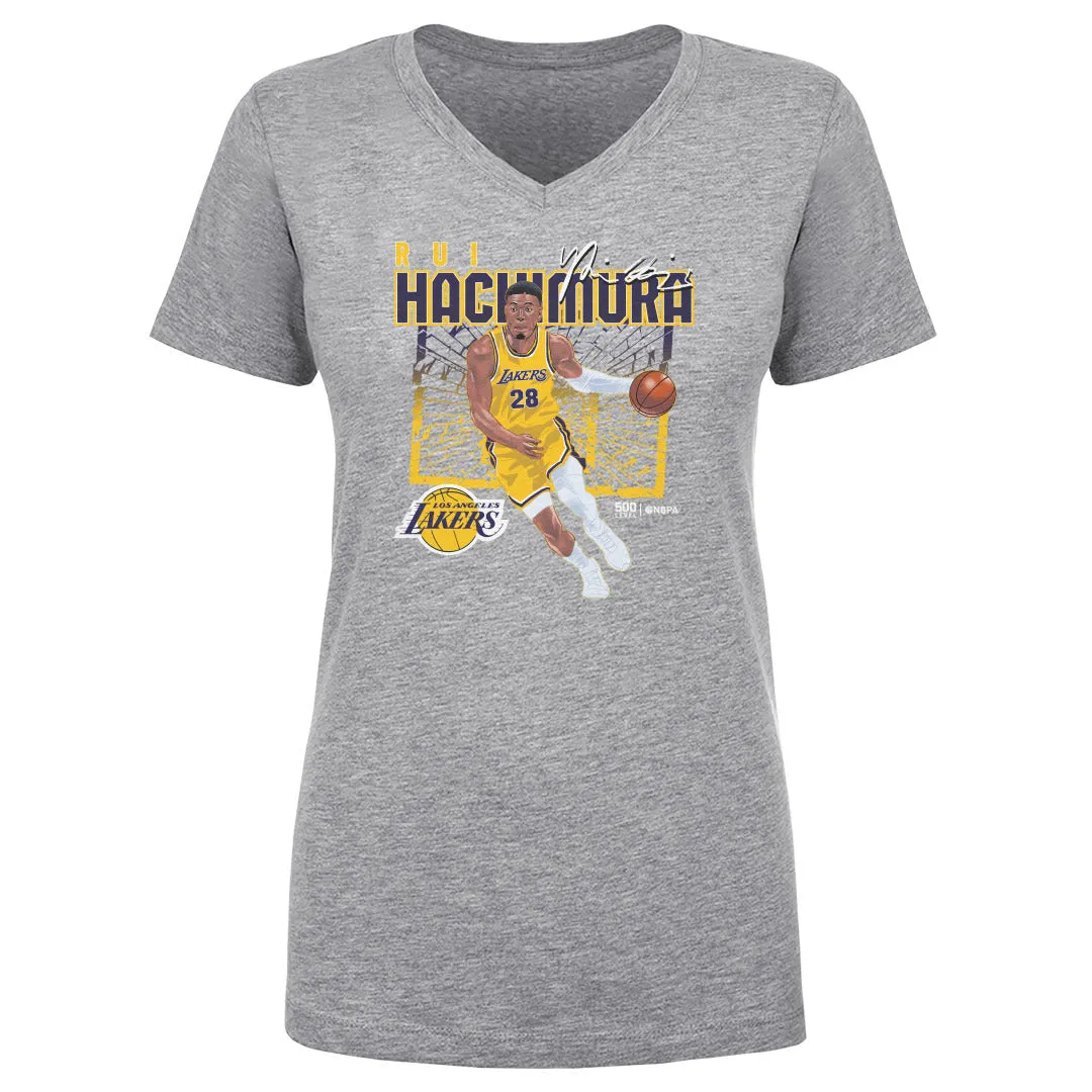 Rui Hachimura Los Angeles Lakers Shattered WHT sold by 500 Level product image thumbnail 3