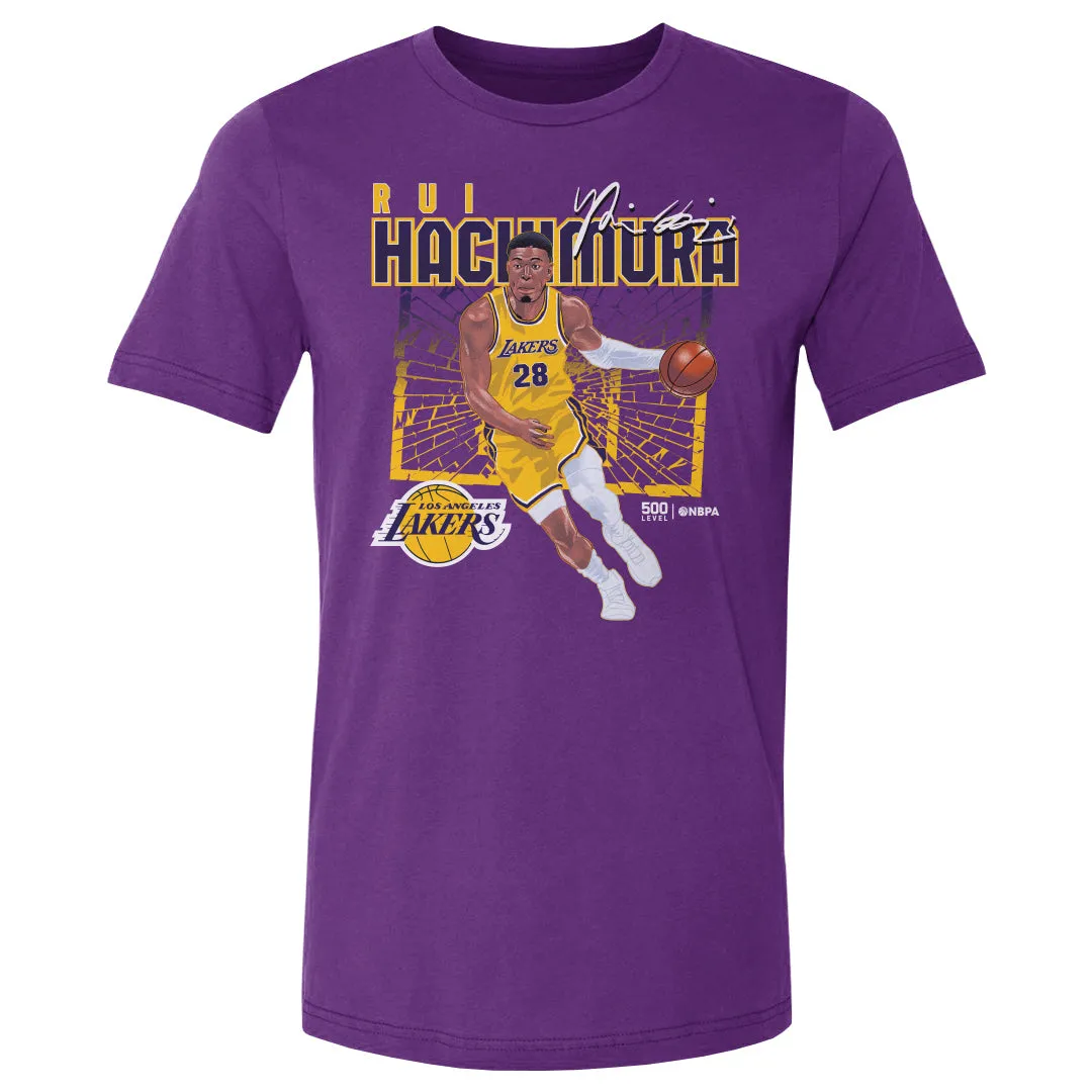 Rui Hachimura Los Angeles Lakers Shattered WHT sold by 500 Level