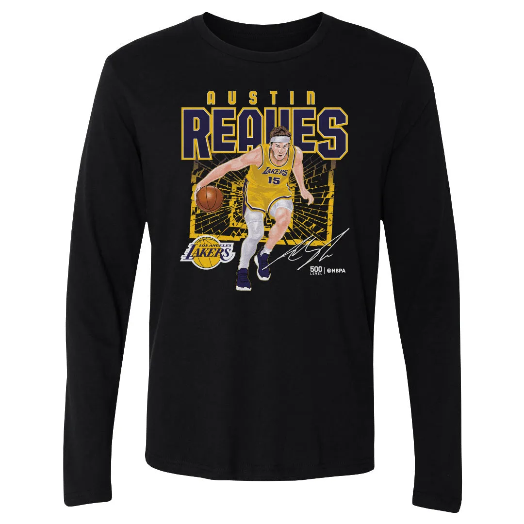 Austin Reaves Los Angeles Lakers Shattered WHT sold by 500 Level product image thumbnail 2
