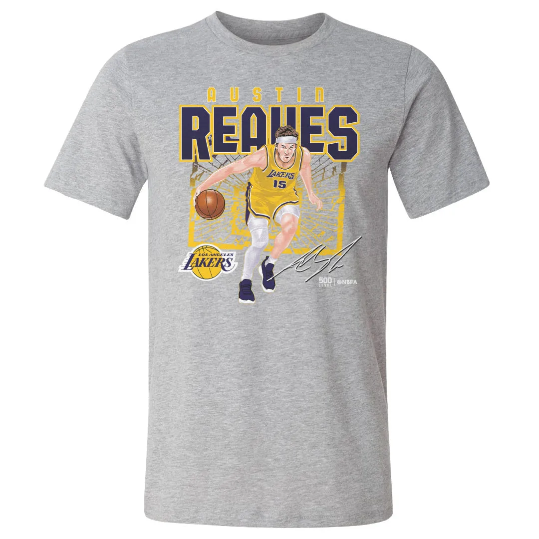 Austin Reaves Los Angeles Lakers Shattered WHT sold by 500 Level product image thumbnail 3
