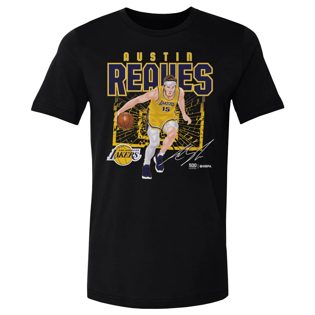 Austin Reaves Los Angeles Lakers Shattered WHT sold by 500 Level product image thumbnail 2