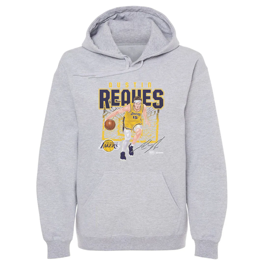 Austin Reaves Los Angeles Lakers Shattered WHT sold by 500 Level