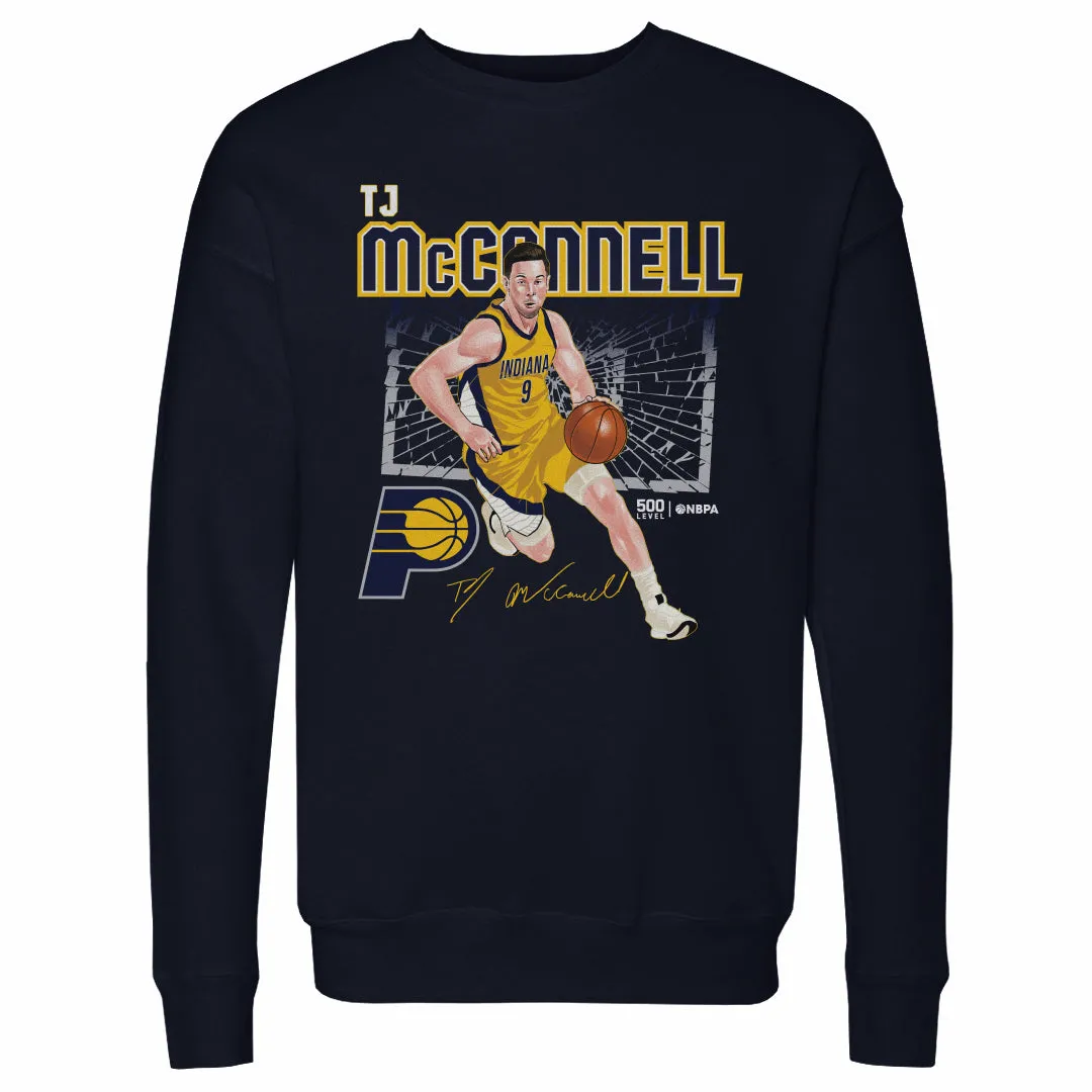 T.J. McConnell Indiana Pacers Shattered WHT sold by 500 Level product image thumbnail 2