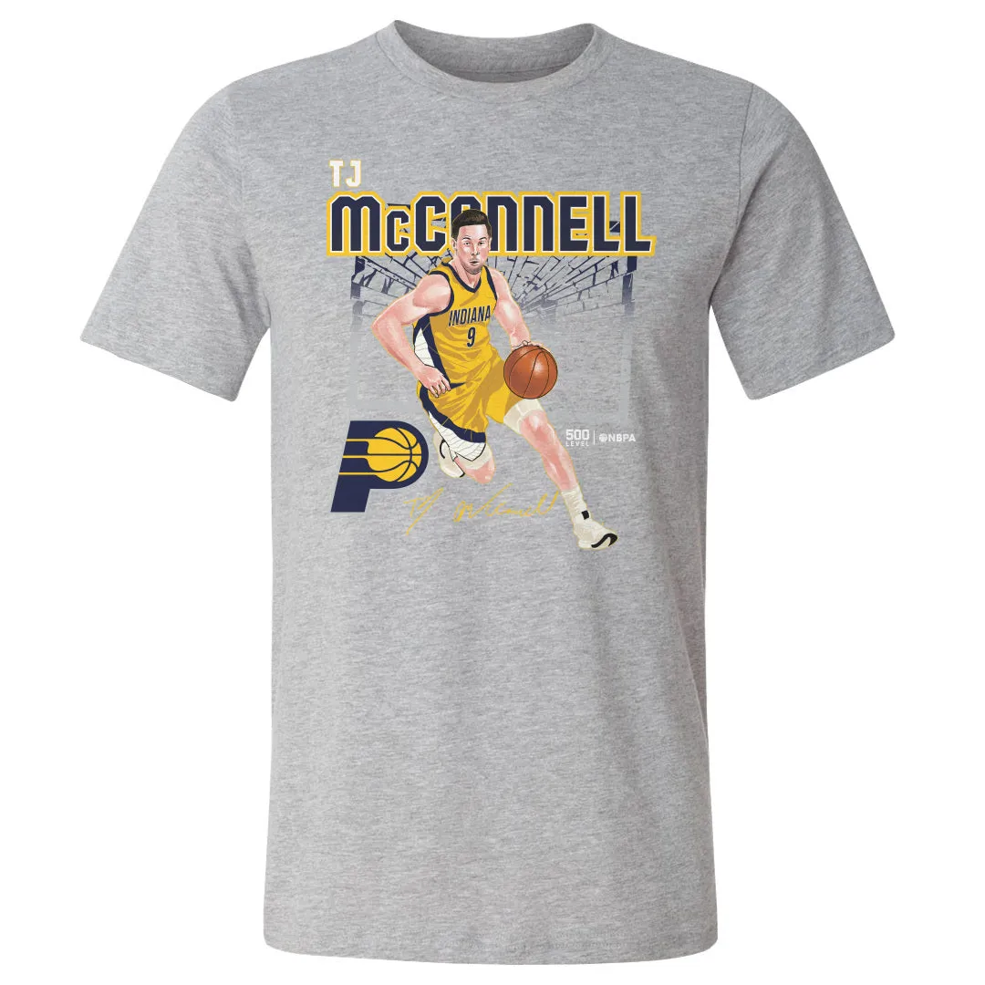 T.J. McConnell Indiana Pacers Shattered WHT sold by 500 Level product image thumbnail 2